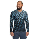 Salt Skins Men's Rash Guard XS / Bright Blue Men's Rash Guard - Tarpon Slayer