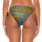 Salt Skins Swimsuit Bottom Blue Striped G Women's Swimsuit Bikini Bottoms Separates