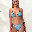 Salt Skins Two Piece Women's Bikini Silver King Women's Two Piece Bikini Swimsuit