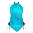 Salt Skins Two Piece Women's Swimsuit Florida Keys Reef Glimmer Split Swimsuit for Women
