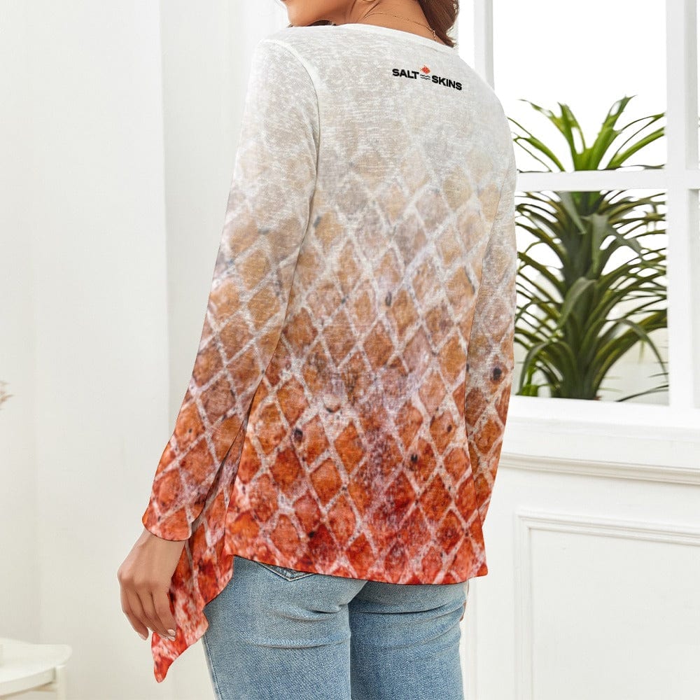 Salt Skins Women's Cardigan Mystic Tide Women's Lightweight Long Sleeve Shirt