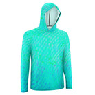 Salt Skins Women's Performance Hoodie Green Mint Mingy Women's Sun Protection Hoodie Long Sleeve