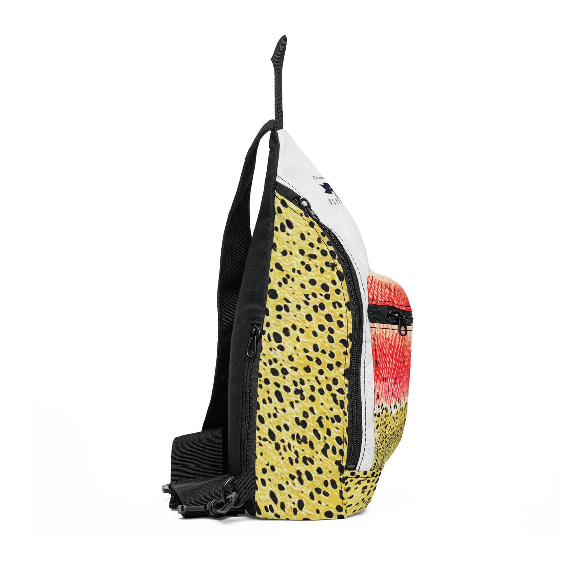 Sling Bag Backpack Rainbow Trout Red / One size Colorado Women Flyfishers Rainbow Trout Sling Bag by Salt Skins Salt Skins