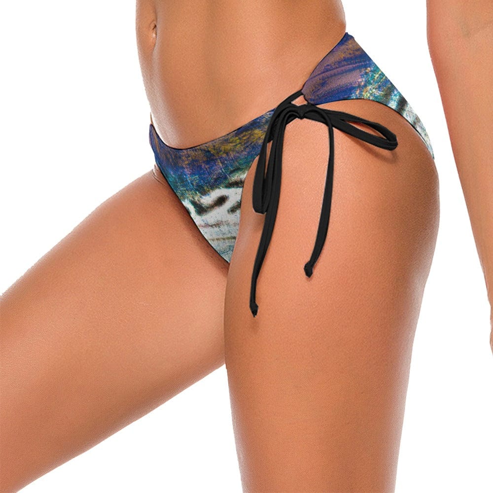 Swimsuit Bottom S / Blue Blue Tiger Women's Swimsuit Bikini Bottom Separates Salt Skins