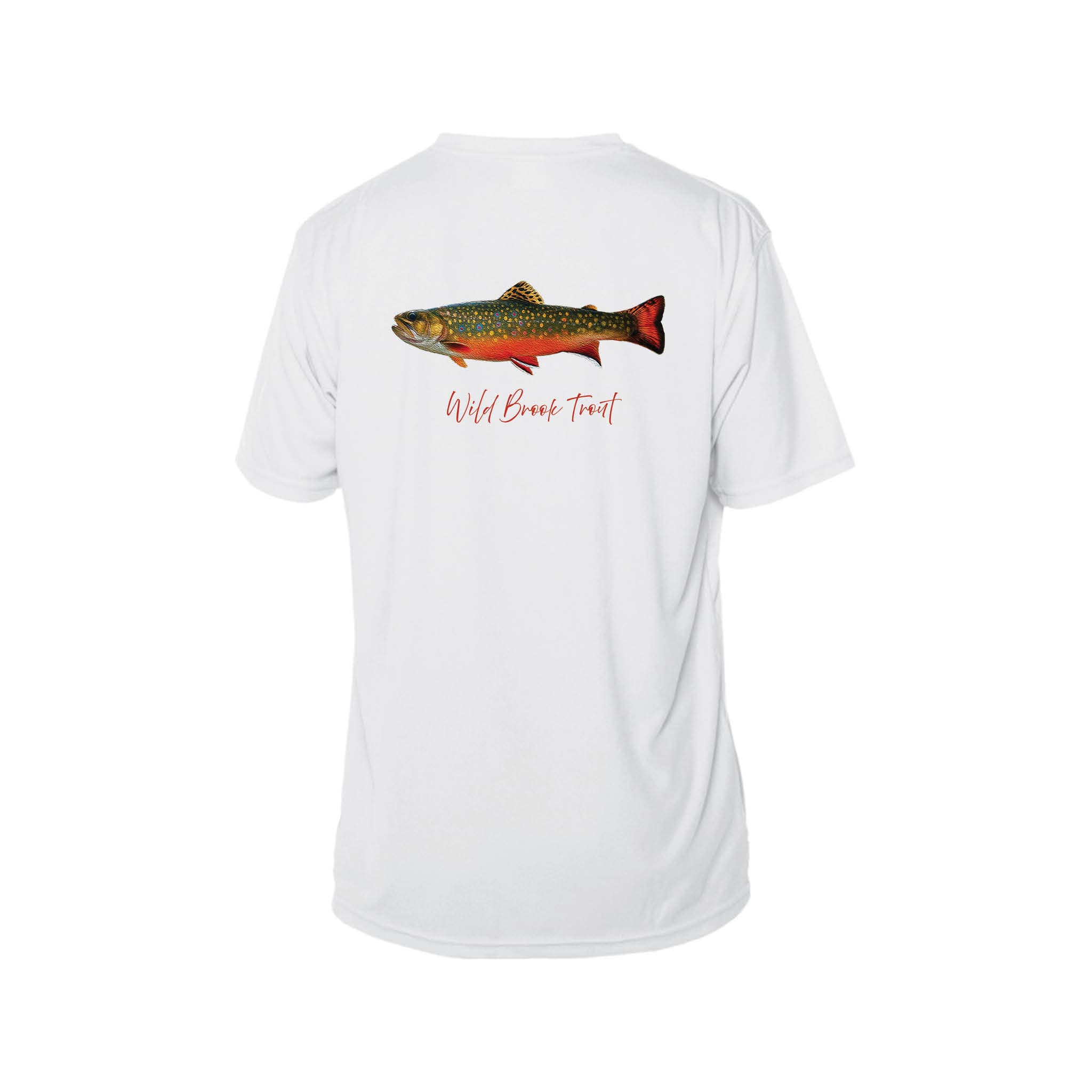 T-Shirt White / XS Wild Brook Trout Men's Performance T-Shirt