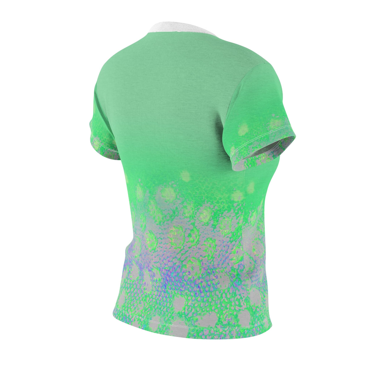 Women's Performance T-Shirt Brown Trout Performance Tee in Brilliant Green Salt Skins Apparel
