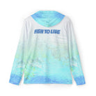All Over Prints Fish-to-Live Seafoam Green Permit by Fishaholic Printify