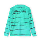 All Over Prints Fishaholic Seafoam Green Striper Performance Hoodie Salt Skins Apparel