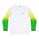 Salt Skins Men's Performance Shirt Mahi Long Sleeve Men's Shirt Fishing Performance Green