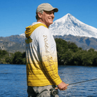 Printify All Over Prints Wildside Adventures Golden Dorado Edition - Men's Performance Long Sleeve Fishing Hoodie