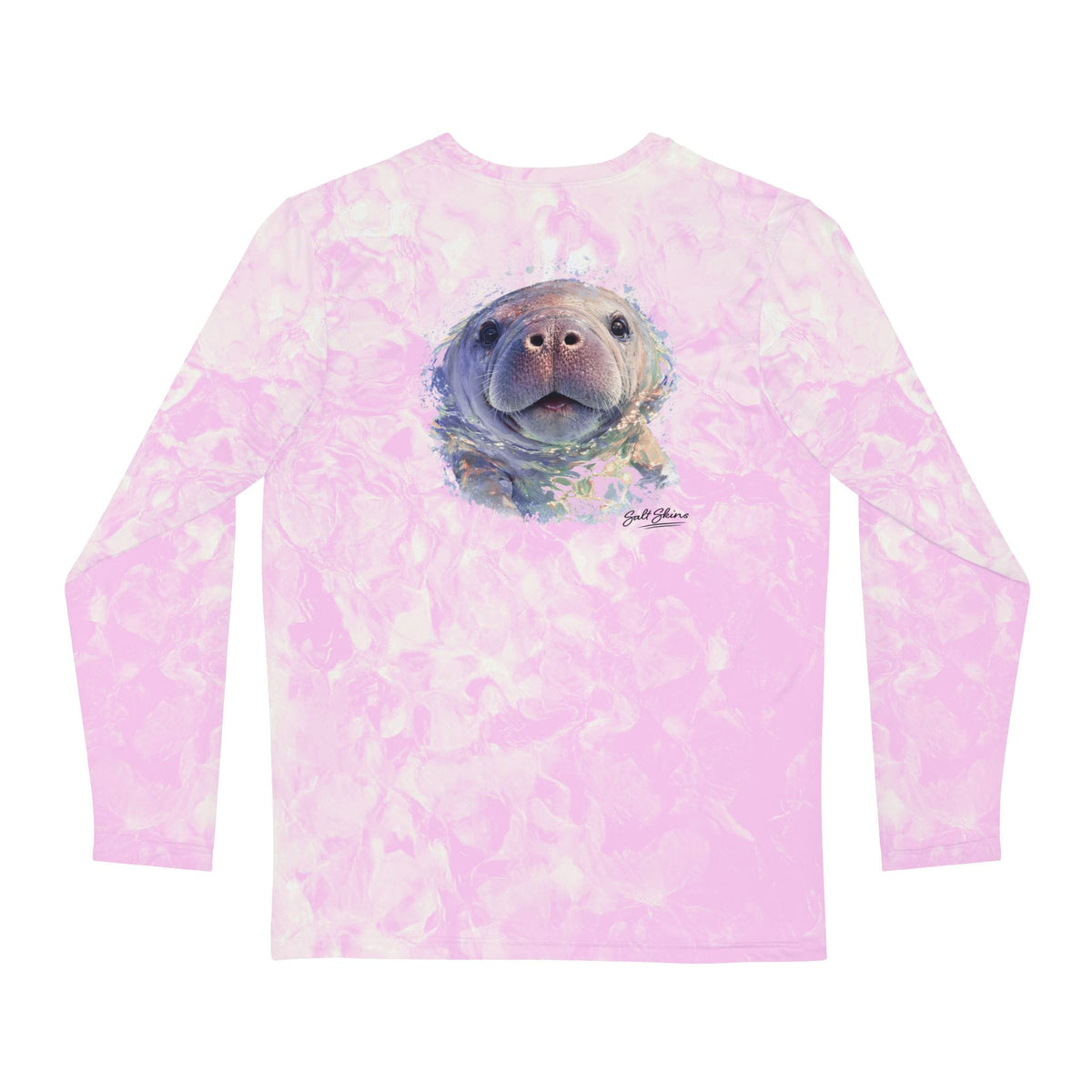 All Over Prints Women's Long Sleeve Manatee Super Lightweight Performance Crew Printify