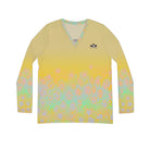 All Over Prints XS Colorado Women Flyfishers Brown Trout V-Neck Long Sleeve Salt Skins Apparel