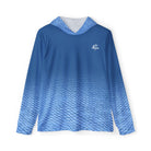 All Over Prints XS Fishaholic Mutton Performance Hoodie in Blue Printify