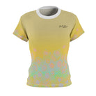 All Over Prints XS / White stitching / 4 oz. Brown Trout Performance Tee in Gold Salt Skins Apparel