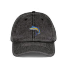 Salt Skins Hats Black / One size Blue Marlin Embroidered Vintage Fish Cap by Salt Skins Apparel
