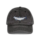 Hats Black / One size Tarpon Embroidered Vintage Fish Cap by Salt Skins Apparel Salt Skins