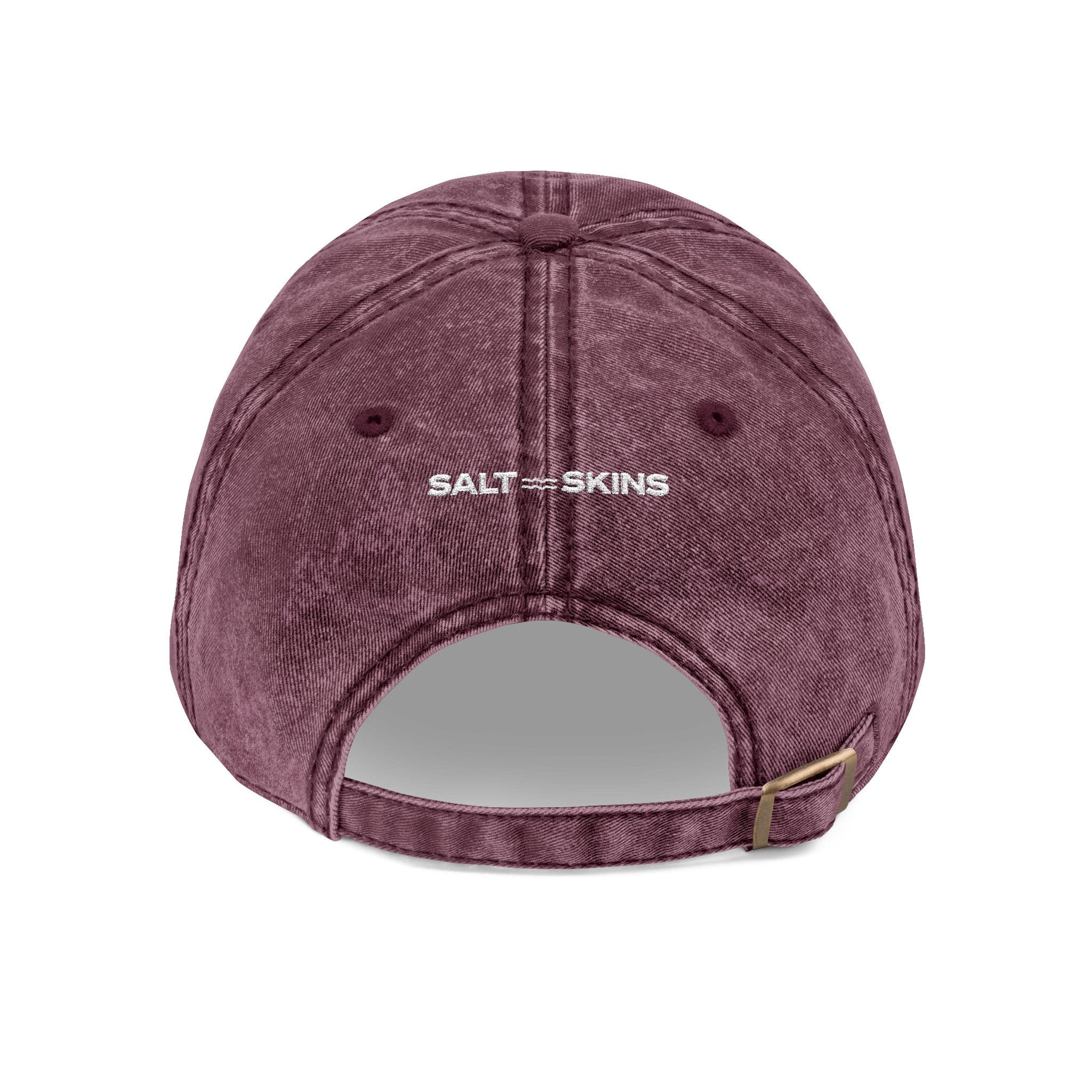 Salt Skins Hats Black Tuna Embroidered Vintage Fish Cap by Salt Skins Apparel