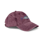 Salt Skins Hats Black Tuna Embroidered Vintage Fish Cap by Salt Skins Apparel