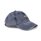 Salt Skins Hats Blue Marlin Embroidered Vintage Fish Cap by Salt Skins Apparel