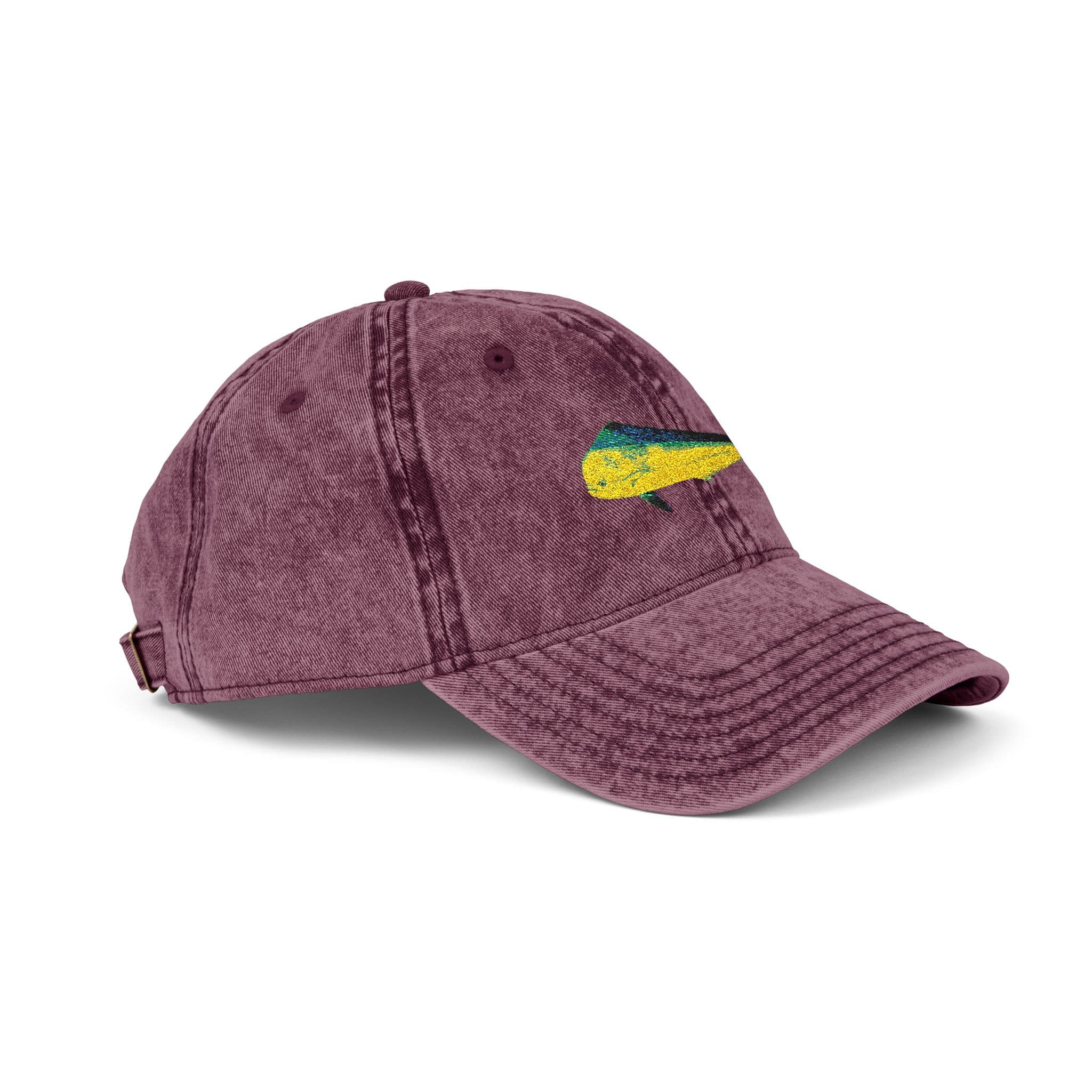 Salt Skins Hats Mahi Embroidered Vintage Fish Cap by Salt Skins Apparel