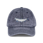 Hats Slate Blue / One size Tarpon Embroidered Vintage Fish Cap by Salt Skins Apparel Salt Skins
