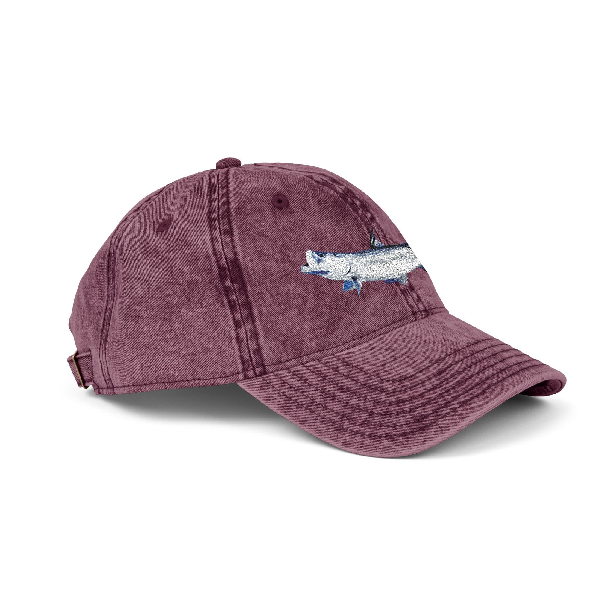 Salt Skins Hats Tarpon Embroidered Vintage Fish Cap by Salt Skins Apparel
