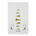 Home Decor 16'' x 25'' / White Mahi Waffle Tea Towel by Salt Skins Printify
