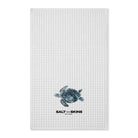 Home Decor 16'' x 25'' / White Sea Turtle Waffle Tea Towel by Salt Skins Salt Skins