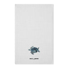 Home Decor 16'' x 25'' / White Sea Turtle Waffle Tea Towel by Salt Skins Salt Skins