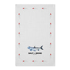 Home Decor 16'' x 25'' / White Tarpon Lures Waffle Tea Towel Salt Skins