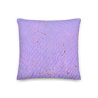Salt Skins Home Decor 18″×18″ Seaside Purple Coral - Beach House Throw Pillow