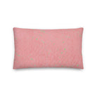 Salt Skins Home Decor 20″×12″ Seaside Rose Coral - Beach House Throw Pillow