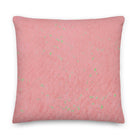Salt Skins Home Decor 22″×22″ Seaside Rose Coral - Beach House Throw Pillow