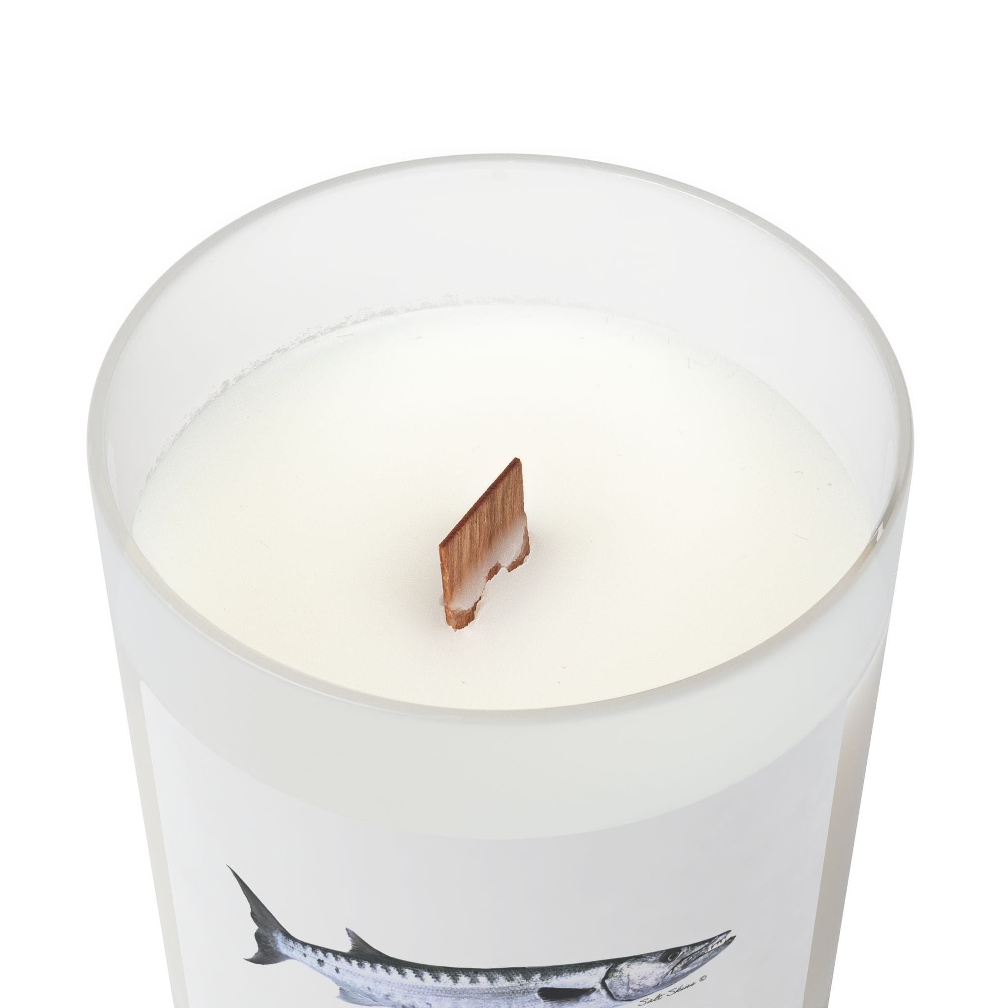 Salt Skins Home Decor Barracuda Frenzy Blackberry Vanilla Scented Candle - Sea Angler Collection