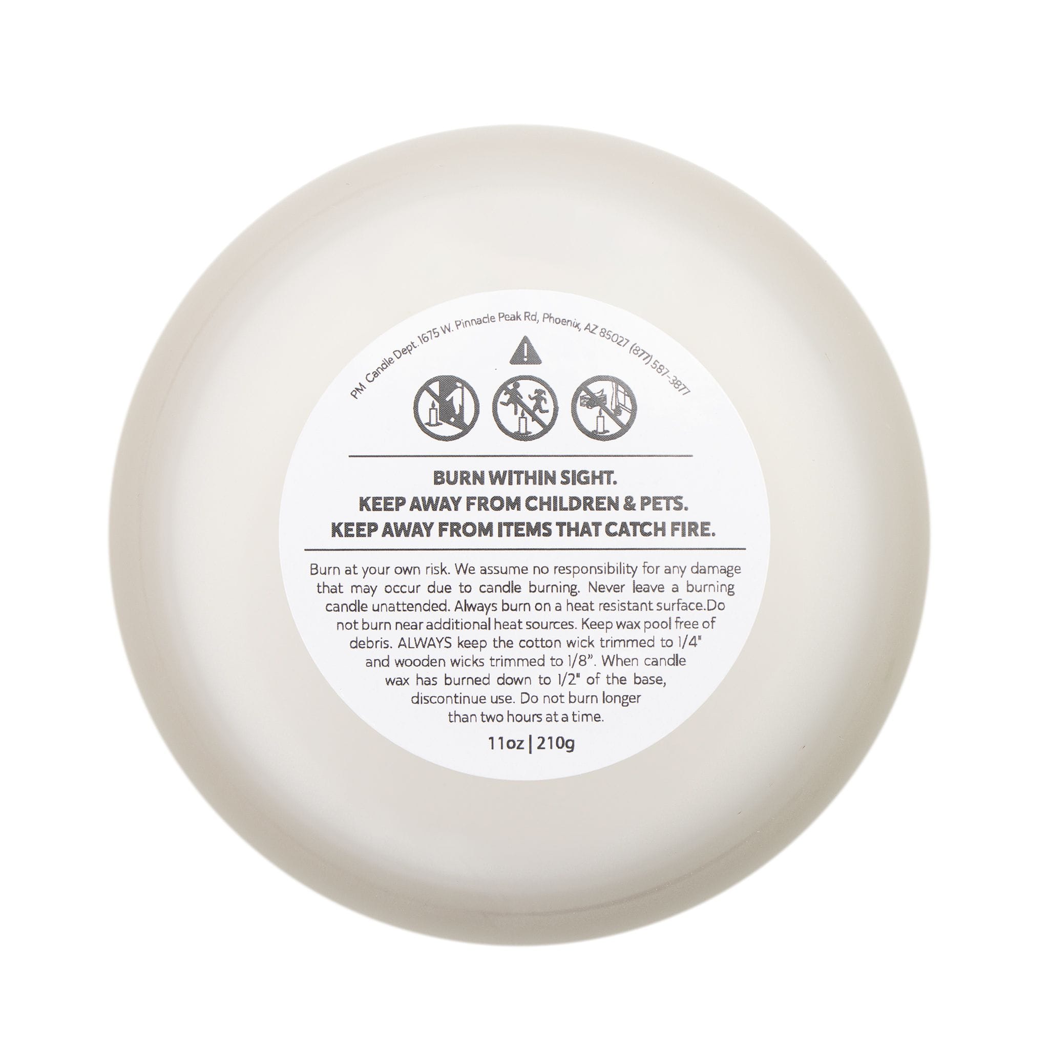 Salt Skins Home Decor Barracuda Frenzy Blackberry Vanilla Scented Candle - Sea Angler Collection