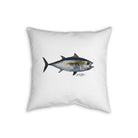 Home Decor Blackfin Tuna Faux Linen Pillow by Salt Skins Salt Skins