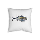 Home Decor Blackfin Tuna Faux Linen Pillow by Salt Skins Salt Skins