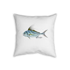 Home Decor Rooster Fish Faux Linen Pillow by Salt Skins Salt Skins