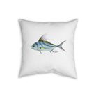 Home Decor Rooster Fish Faux Linen Pillow by Salt Skins Salt Skins