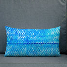 Salt Skins Home Decor Sea Angler Collection Blue Mackerel - Throw Pillow