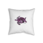 Home Decor Sea Turtle Faux Linen Pillow by Salt Skins Salt Skins