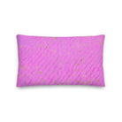 Salt Skins Home Decor Seaside Bright Pink Coral - Beach House Throw Pillow