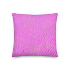 Salt Skins Home Decor Seaside Bright Pink Coral - Beach House Throw Pillow