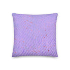 Salt Skins Home Decor Seaside Purple Coral - Beach House Throw Pillow