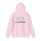 Hoodie Lightweight Redeemed By the Blood Unisex Hooded Sweatshirt Salt Skins