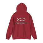 Hoodie Lightweight Redeemed By the Blood Unisex Hooded Sweatshirt Salt Skins