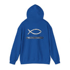 Hoodie Lightweight Redeemed By the Blood Unisex Hooded Sweatshirt Salt Skins