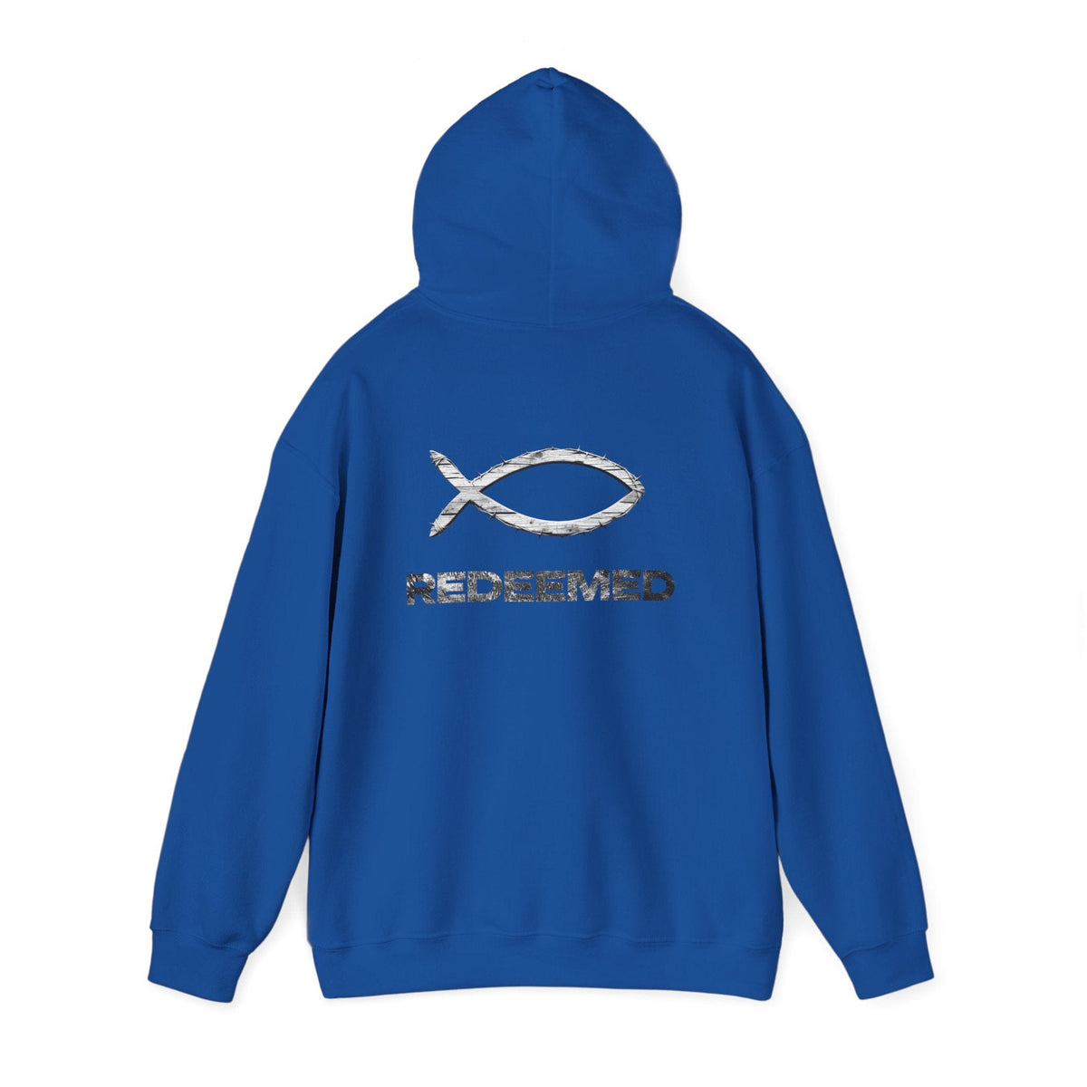 Hoodie Lightweight Redeemed By the Blood Unisex Hooded Sweatshirt Salt Skins