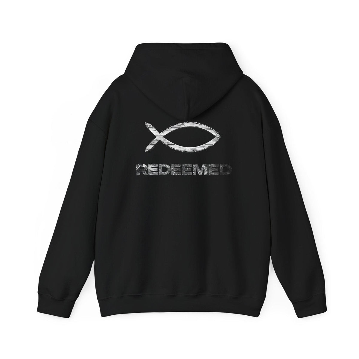 Hoodie Lightweight Redeemed By the Blood Unisex Hooded Sweatshirt Salt Skins