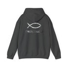 Hoodie Lightweight Redeemed By the Blood Unisex Hooded Sweatshirt Salt Skins